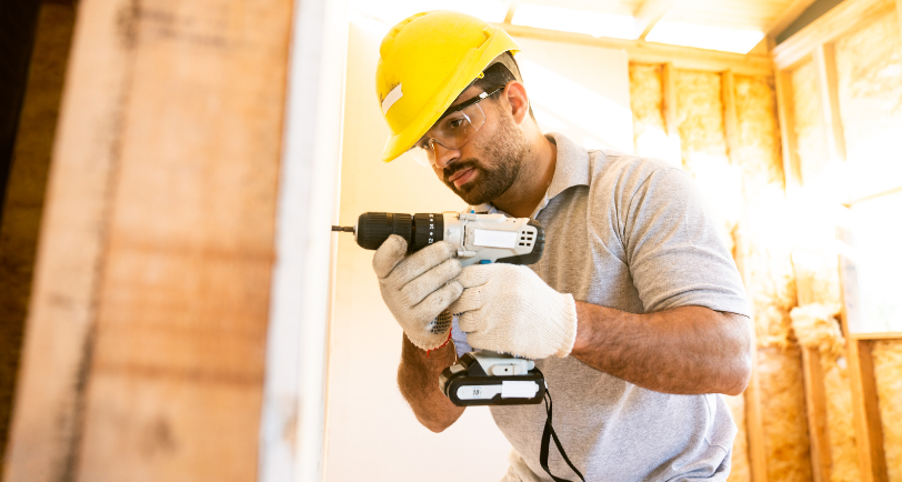 Drywall installer